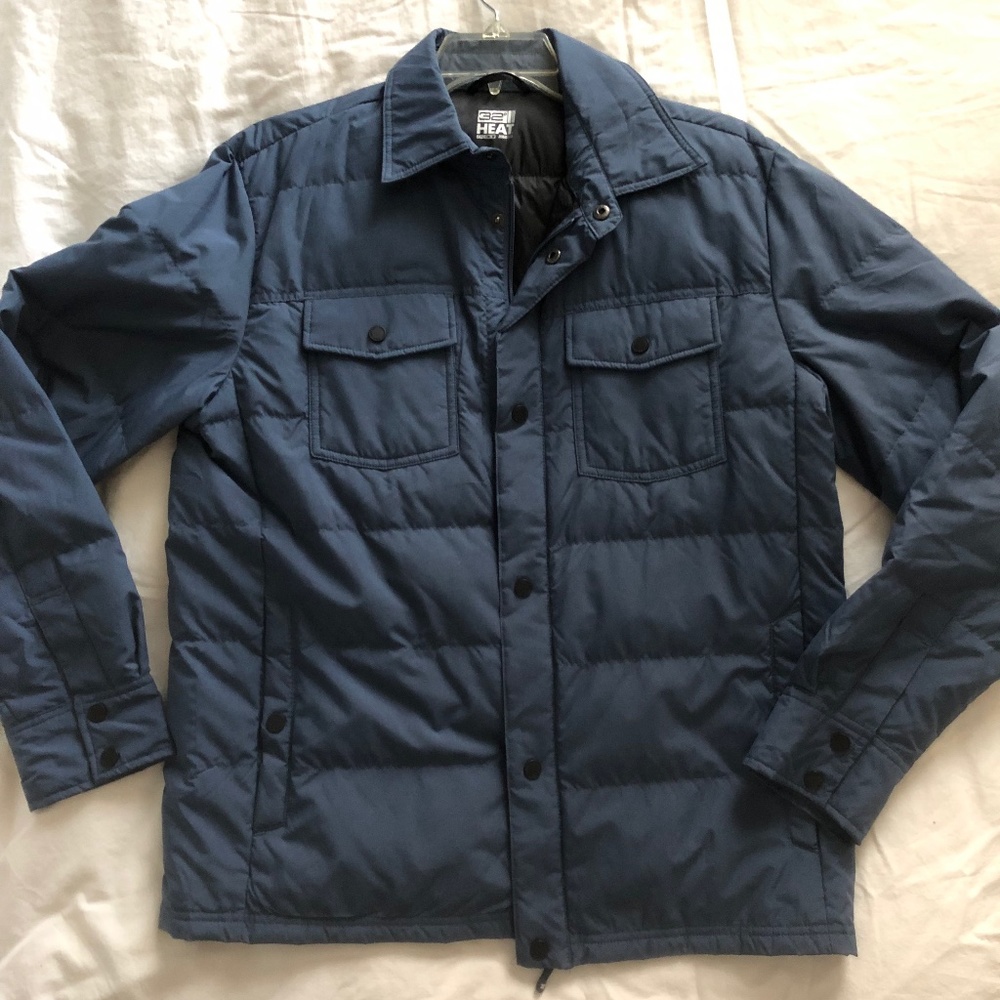 32 Degrees Heat Blue Puffer Jacket size M
